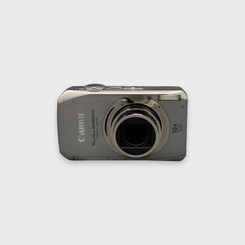 Canon PowerShot SD4500 IS Digital Camera | 10MP | Silver